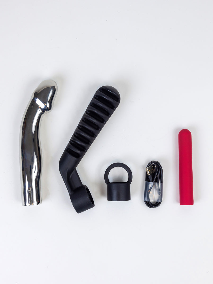 metal dildo gift kit