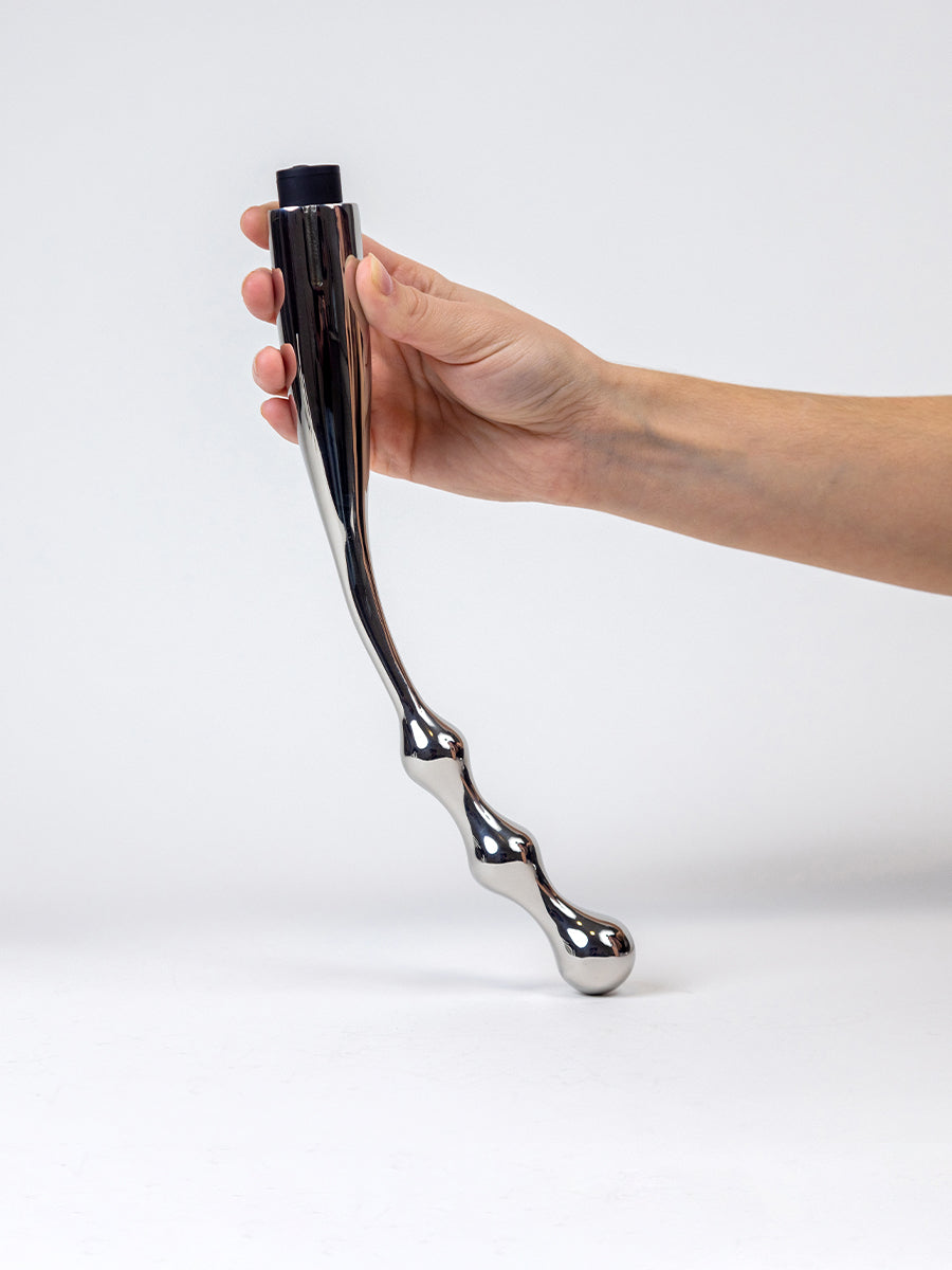 Slide | Steel Dildo Wand | Metal Dildo Wand | Metal Sex Toy - L'ACIER Slide | Steel Dildo Wand | Metal Dildo Wand | Metal Sex Toy - L'ACIER
